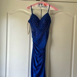 Prom gown never worn but hemmed